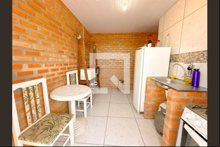 Sala/Cozinha de apartamento para alugar com 1 quarto, 30m² em São João do Rio Vermelho, Florianópolis