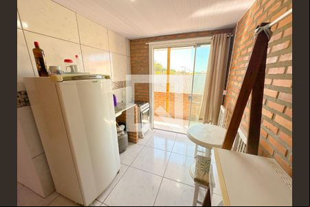 Sala/Cozinha de apartamento para alugar com 1 quarto, 30m² em São João do Rio Vermelho, Florianópolis
