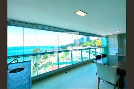 Varanda gourmet de apartamento para alugar com 1 quarto, 72m² em Barra, Salvador