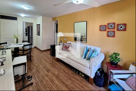 Sala de apartamento para alugar com 2 quartos, 78m² em Santa Rosa, Niterói