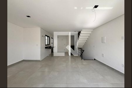 Sala de casa à venda com 3 quartos, 189m² em Vila Santo Alberto, Santo André