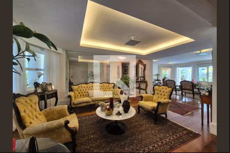 Sala de casa para alugar com 4 quartos, 536m² em Barra da Tijuca, Rio de Janeiro