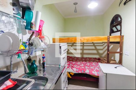 Studio de kitnet/studio para alugar com 1 quarto, 20m² em Jardim Rina, Santo André