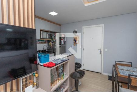 Sala de apartamento à venda com 2 quartos, 43m² em Piraporinha, Diadema