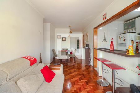 Sala de apartamento à venda com 3 quartos, 94m² em São Sebastião, Porto Alegre