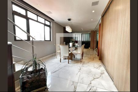 Sala de apartamento à venda com 4 quartos, 230m² em Calafate, Belo Horizonte