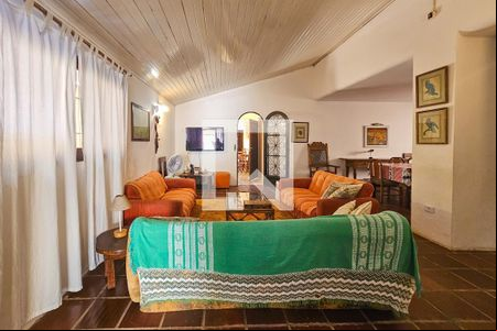 Sala de casa para alugar com 4 quartos, 250m² em Jardim Centenario, Guarujá