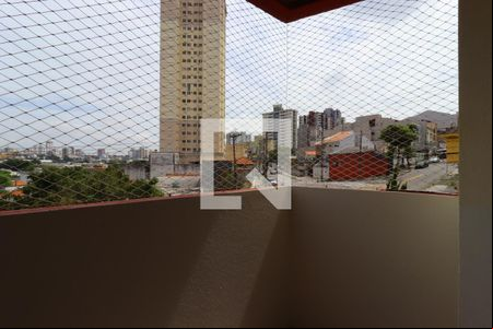 Varanda da Sala de apartamento para alugar com 3 quartos, 120m² em Parque das Nações, Santo André
