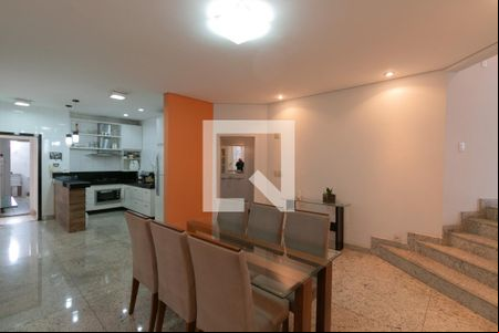 Sala de Jantar de casa à venda com 3 quartos, 282m² em Vila Paquetá, Belo Horizonte