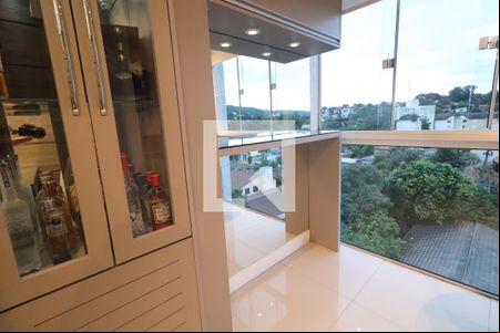 Varanda da Sala de apartamento para alugar com 2 quartos, 56m² em Vila Nova, Novo Hamburgo