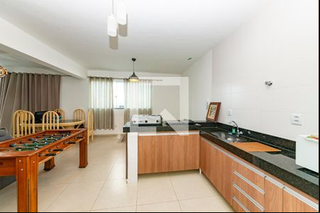 Cozinha de casa à venda com 2 quartos, 140m² em Chácaras Reunidas Santa Terezinha, Contagem