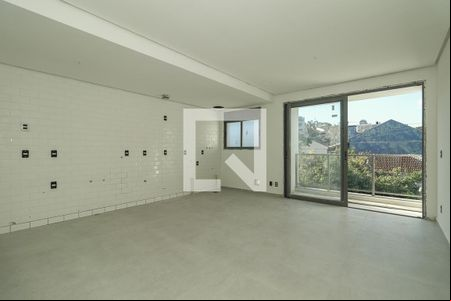 Sala / Cozinha de apartamento à venda com 2 quartos, 102m² em Chácara das Pedras, Porto Alegre