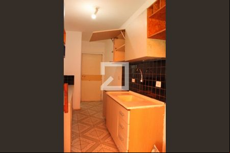 Cozinha de casa para alugar com 2 quartos, 40m² em Jardim Esmeralda, São Paulo