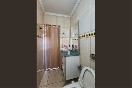 Banheiro de casa à venda com 1 quarto, 35m² em Jardim Via Anchieta, São Bernardo do Campo