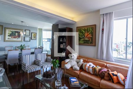 Sala 1 de apartamento à venda com 4 quartos, 200m² em Barroca, Belo Horizonte