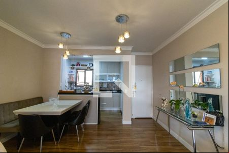 Sala de apartamento à venda com 3 quartos, 100m² em Nova Campinas, Campinas