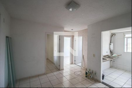 Sala de apartamento para alugar com 2 quartos, 43m² em Banco de Areia, Mesquita