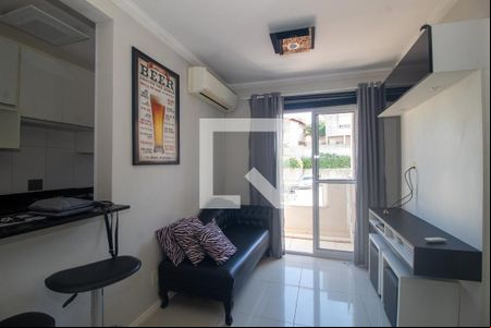 Sala de apartamento à venda com 2 quartos, 56m² em Teresópolis, Porto Alegre