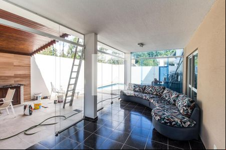Varanda de casa de condomínio para alugar com 4 quartos, 400m² em Tamboré, Santana de Parnaíba