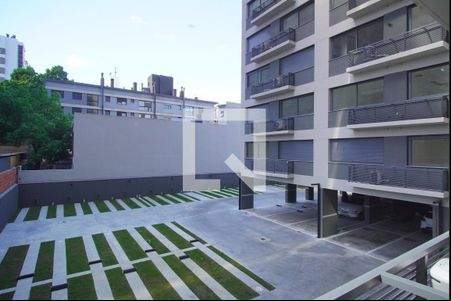Studio - Vista de kitnet/studio para alugar com 1 quarto, 25m² em Boa Vista, Porto Alegre