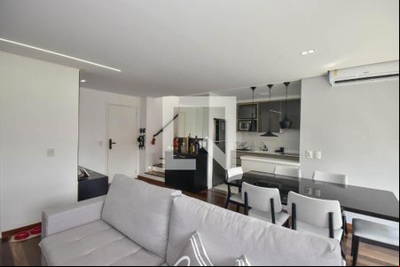 Sala de apartamento para alugar com 1 quarto, 125m² em Jardim Leonor, São Paulo