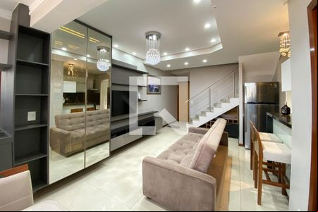 Sala de apartamento para alugar com 2 quartos, 80m² em Águas Claras, Brasília