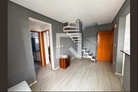 Sala de apartamento para alugar com 4 quartos, 125m² em Diamante, Belo Horizonte