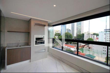 Varanda Gourmet de apartamento para alugar com 2 quartos, 150m² em Serra, Belo Horizonte