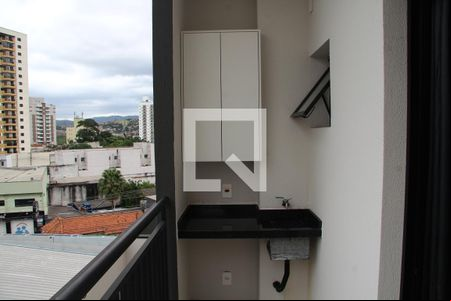 Varanda do Studio de apartamento para alugar com 1 quarto, 32m² em Vila Galvão, Guarulhos