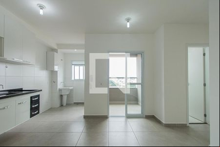 Sala  de apartamento para alugar com 2 quartos, 47m² em Vila Carvalho, Sorocaba