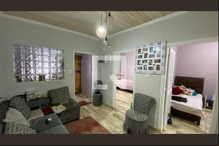 Casa 1 - Sala de casa à venda com 8 quartos, 426m² em Vila Francisco Matarazzo, Santo André