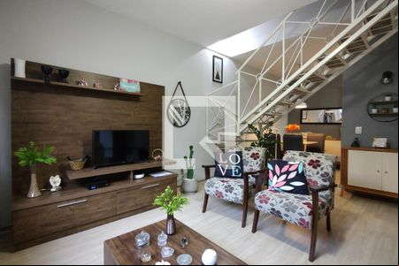 Sala de casa de condomínio à venda com 3 quartos, 109m² em Freguesia (jacarepaguá), Rio de Janeiro