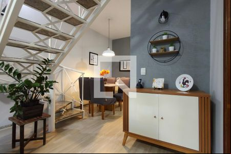 Sala de casa de condomínio à venda com 3 quartos, 109m² em Freguesia (jacarepaguá), Rio de Janeiro