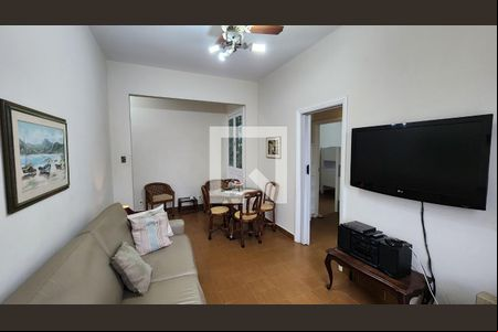 Sala de apartamento para alugar com 2 quartos, 87m² em Boqueirão, Santos