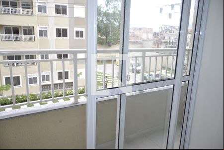 Varanda da Sala de apartamento para alugar com 2 quartos, 58m² em Del Castilho, Rio de Janeiro