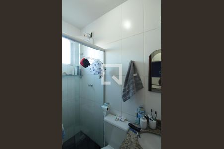 Banheiro da Suite de apartamento à venda com 3 quartos, 140m² em Jardim Leblon, Belo Horizonte