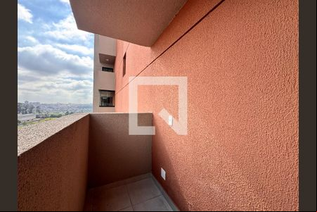 Varanda da Sala de apartamento para alugar com 2 quartos, 50m² em Campestre, Santo André