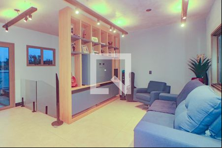 Sala Íntima de casa de condomínio à venda com 3 quartos, 184m² em Jardim Itu, Porto Alegre