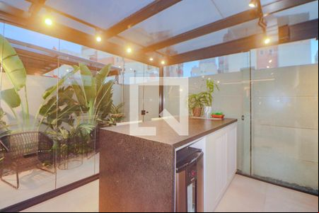 Sala - Espaço Gourmet de casa de condomínio à venda com 3 quartos, 184m² em Jardim Itu, Porto Alegre