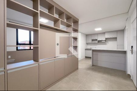Sala  de kitnet/studio para alugar com 1 quarto, 40m² em Vila Campestre, São Bernardo do Campo