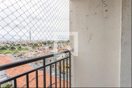 Varanda da sala de apartamento para alugar com 2 quartos, 52m² em Jardim Jamaica, São Bernardo do Campo
