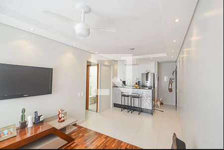 Sala de apartamento à venda com 2 quartos, 58m² em Vila Jerusalem, São Bernardo do Campo