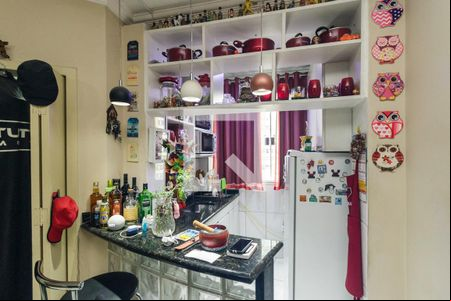 Cozinha de kitnet/studio à venda com 1 quarto, 25m² em Centro Histórico de São Paulo, São Paulo