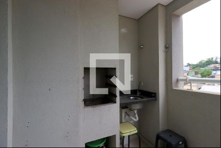 Varanda Sala de apartamento para alugar com 2 quartos, 50m² em Vila Tibiriçá, Santo André
