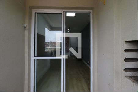 Varanda Sala de apartamento para alugar com 2 quartos, 50m² em Vila Tibiriçá, Santo André