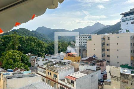  Vista Sala de apartamento à venda com 3 quartos, 90m² em Jardim Botânico, Rio de Janeiro