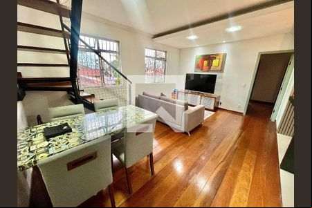 Sala de apartamento para alugar com 4 quartos, 180m² em Dona Clara, Belo Horizonte