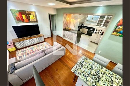 Sala de apartamento para alugar com 4 quartos, 180m² em Dona Clara, Belo Horizonte