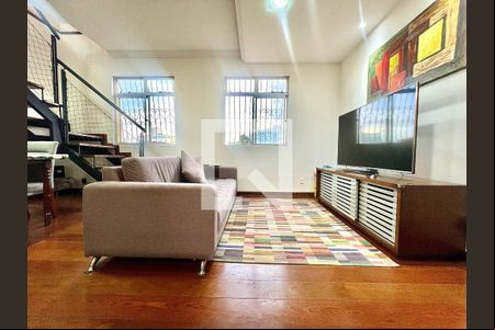 Sala de apartamento para alugar com 4 quartos, 180m² em Dona Clara, Belo Horizonte