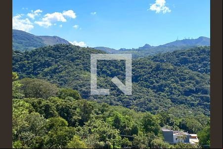 Vista da Varanda de casa à venda com 3 quartos, 300m² em Ouro Velho Mansões, Nova Lima